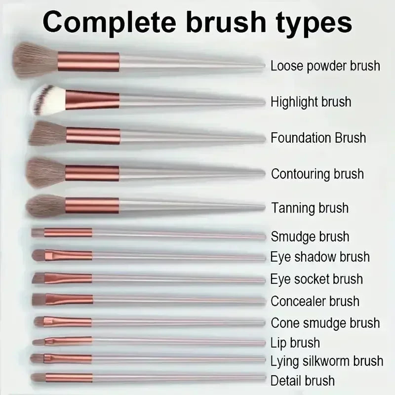 Professional Makeup Brush Set – Blending Tools for Face & Eyes