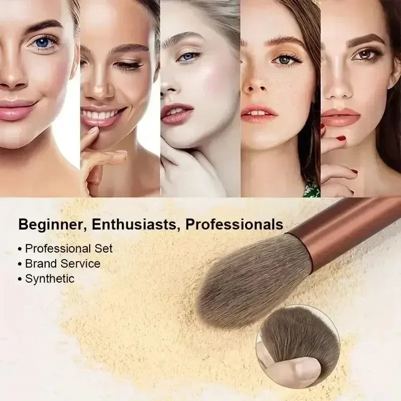 Professional Makeup Brush Set – Blending Tools for Face & Eyes