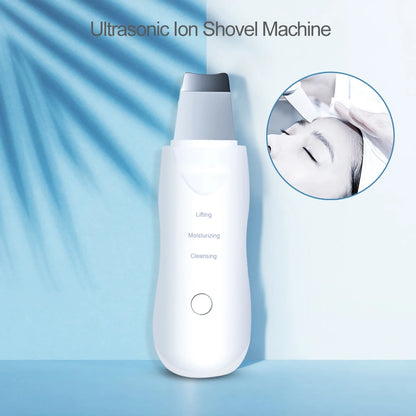 Ultrasonic Skin Scrubber – Deep Facial Cleanser & Blackhead Remover