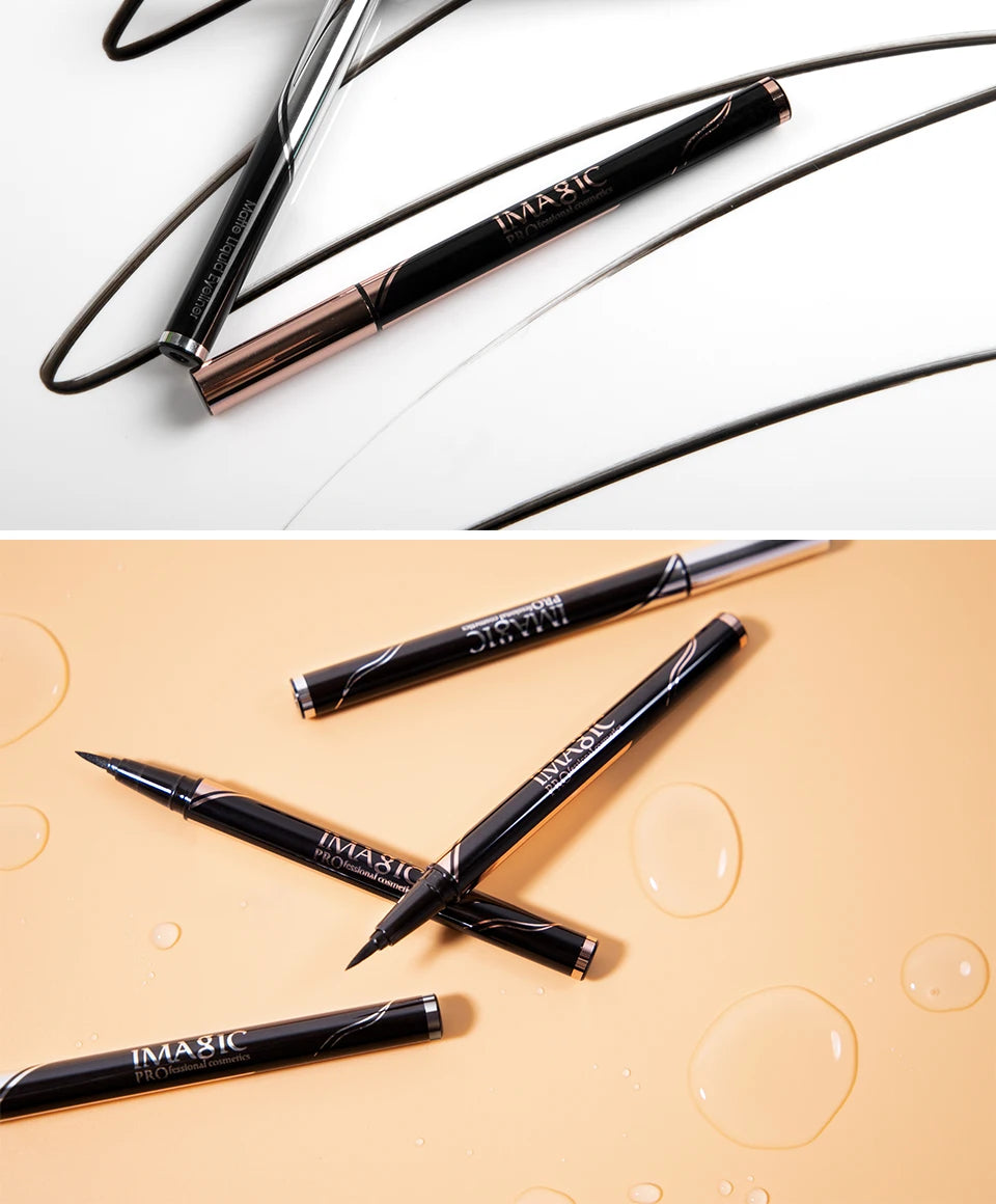 IMAGIC Waterproof Matte & Shine Eyeliner – Long-Lasting Black Pen