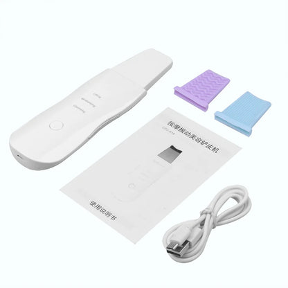 Ultrasonic Skin Scrubber – Deep Facial Cleanser & Blackhead Remover