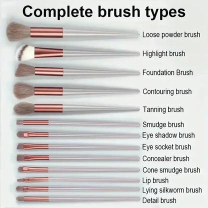 Professional Makeup Brush Set – Blending Tools for Face & Eyes