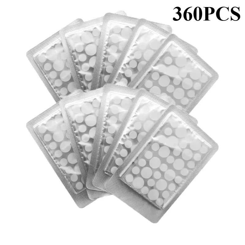 72–720PCS Invisible Acne Patches – Waterproof Hydrocolloid Pimple & Blemish Repair Stickers
