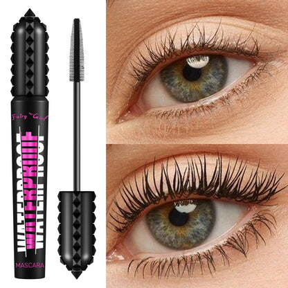 4D Waterproof Black Mascara – Long-Lasting Volume & Length