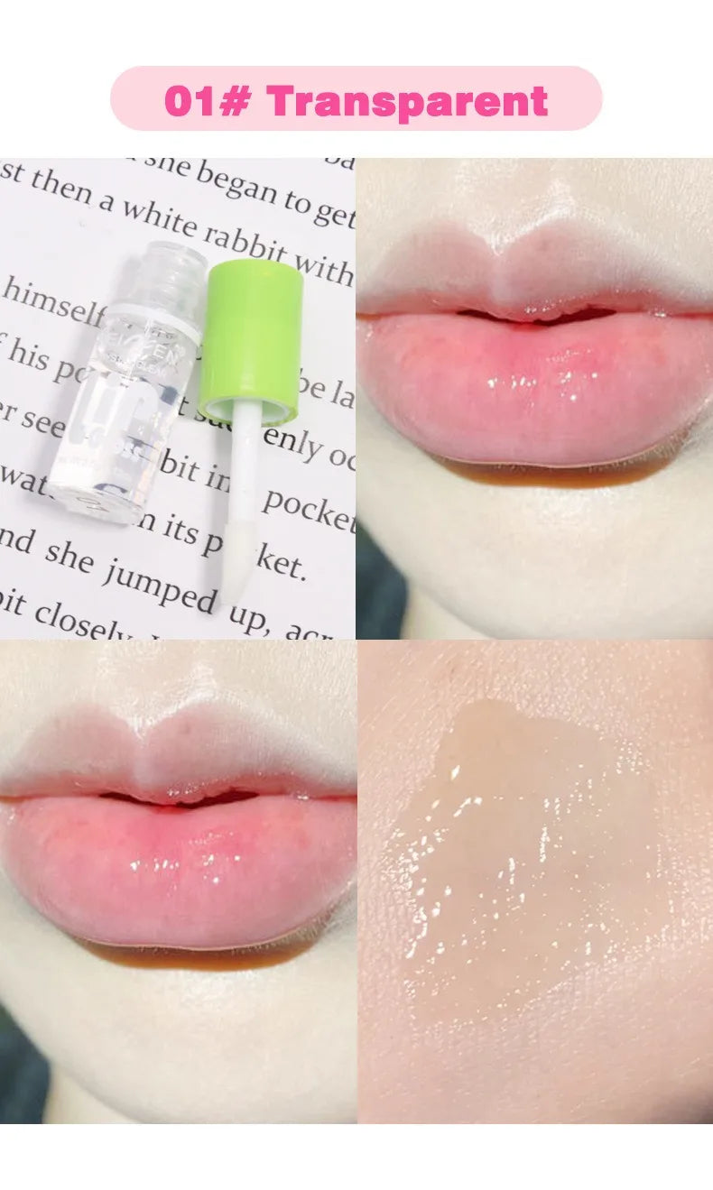 6PCS Moisturizing Lip Gloss Set – Hydrating Lip Oil, Plumper & Liquid Lipstic