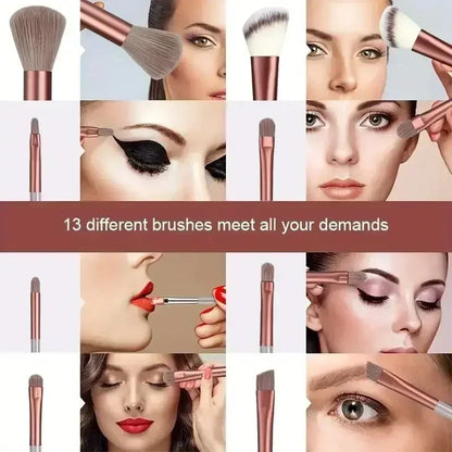 Professional Makeup Brush Set – Blending Tools for Face & Eyes