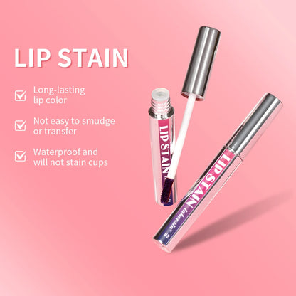 Waterproof Lip Stain – Long-Lasting Lip Pigment (2.5 ml, 3 Shades)