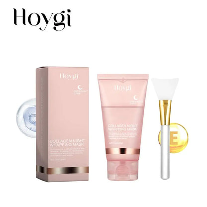 Collagen Clay Night Face Mask – Hydrating Overnight Skincare (75 ml)