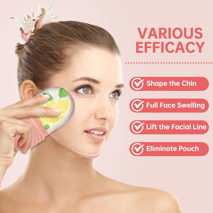 Ice Face Roller Ice Cube Beauty Massage Silicone Ice Mold For Eye Puffiness