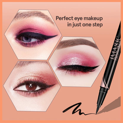 IMAGIC Waterproof Matte & Shine Eyeliner – Long-Lasting Black Pen