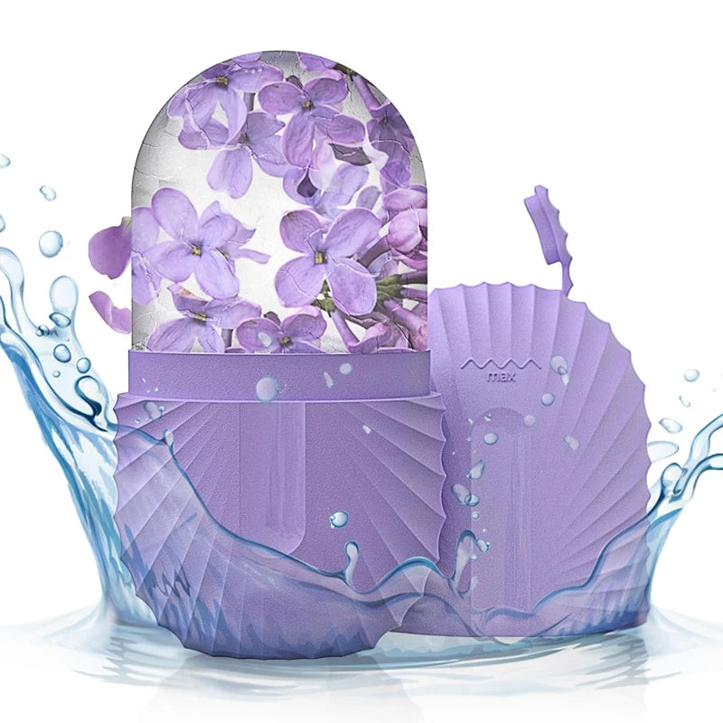Ice Face Roller Ice Cube Beauty Massage Silicone Ice Mold For Eye Puffiness
