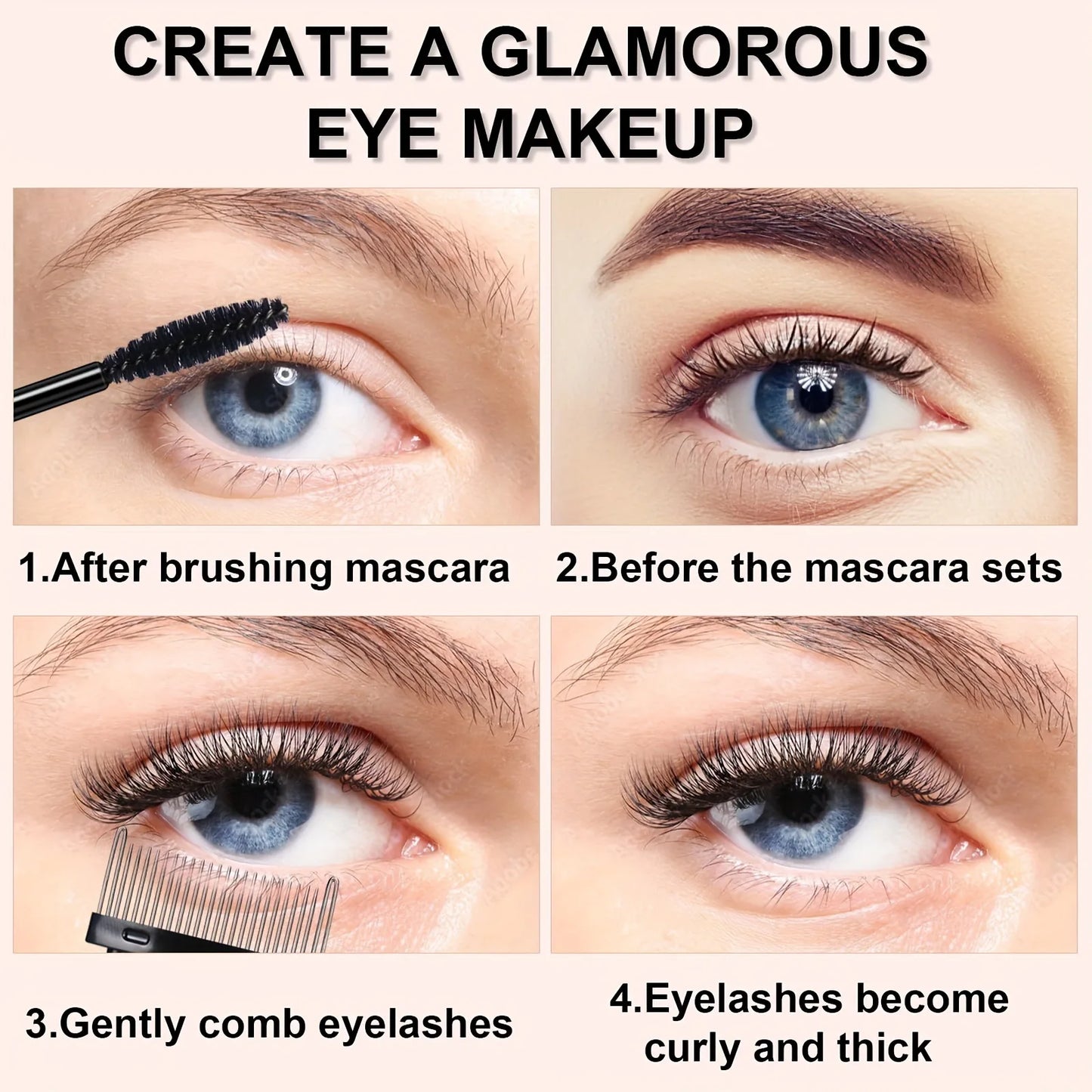 7/15pcs Eyelash Curler Set with Pads, Tweezers, Brushes & Mascara Wands for Women