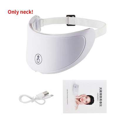 Wireless 7-Color LED Face & Neck Mask – Skin Tightening & Rejuvenation