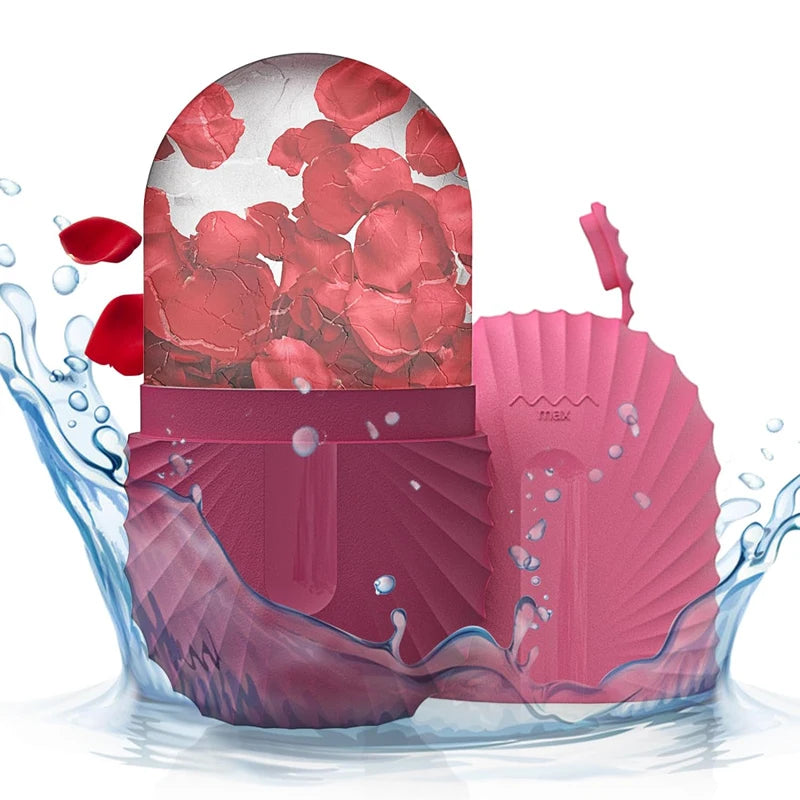 Ice Face Roller Ice Cube Beauty Massage Silicone Ice Mold For Eye Puffiness