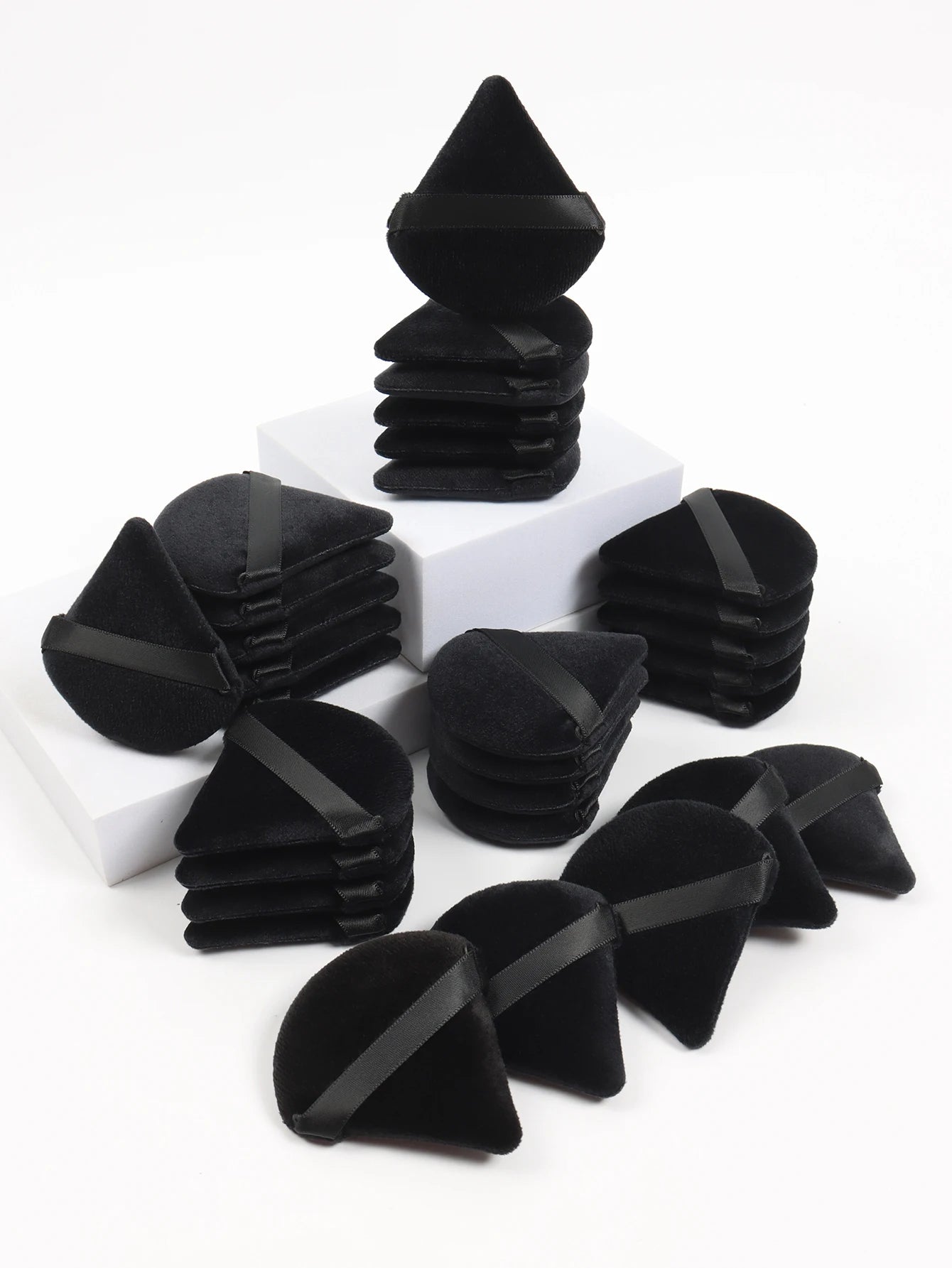 Soft Velvet Triangle Makeup Sponge – Foundation & Powder Puff