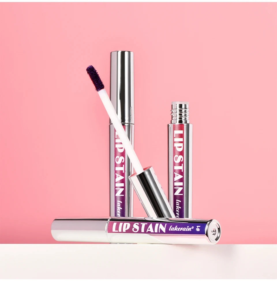 Waterproof Lip Stain – Long-Lasting Lip Pigment (2.5 ml, 3 Shades)