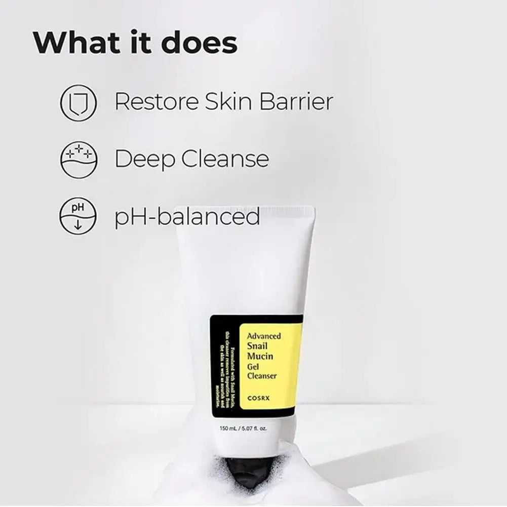 Advanced Snail 96 Mucin Power Essence/Cleanser/Cream Moisturizing Smoothing Nourishing Korean Skin Care