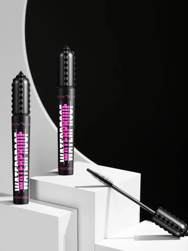 4D Waterproof Black Mascara – Long-Lasting Volume & Length