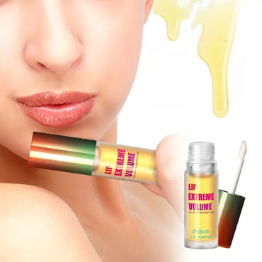 Ginger & Mint Lip Plumper Oil – Natural Hydrating Lip Gloss Serum