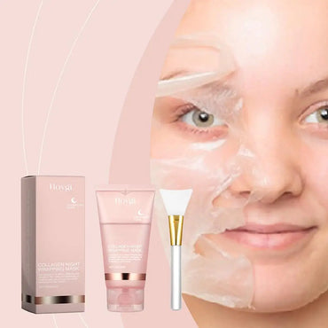 Collagen Clay Night Face Mask – Hydrating Overnight Skincare (75 ml)