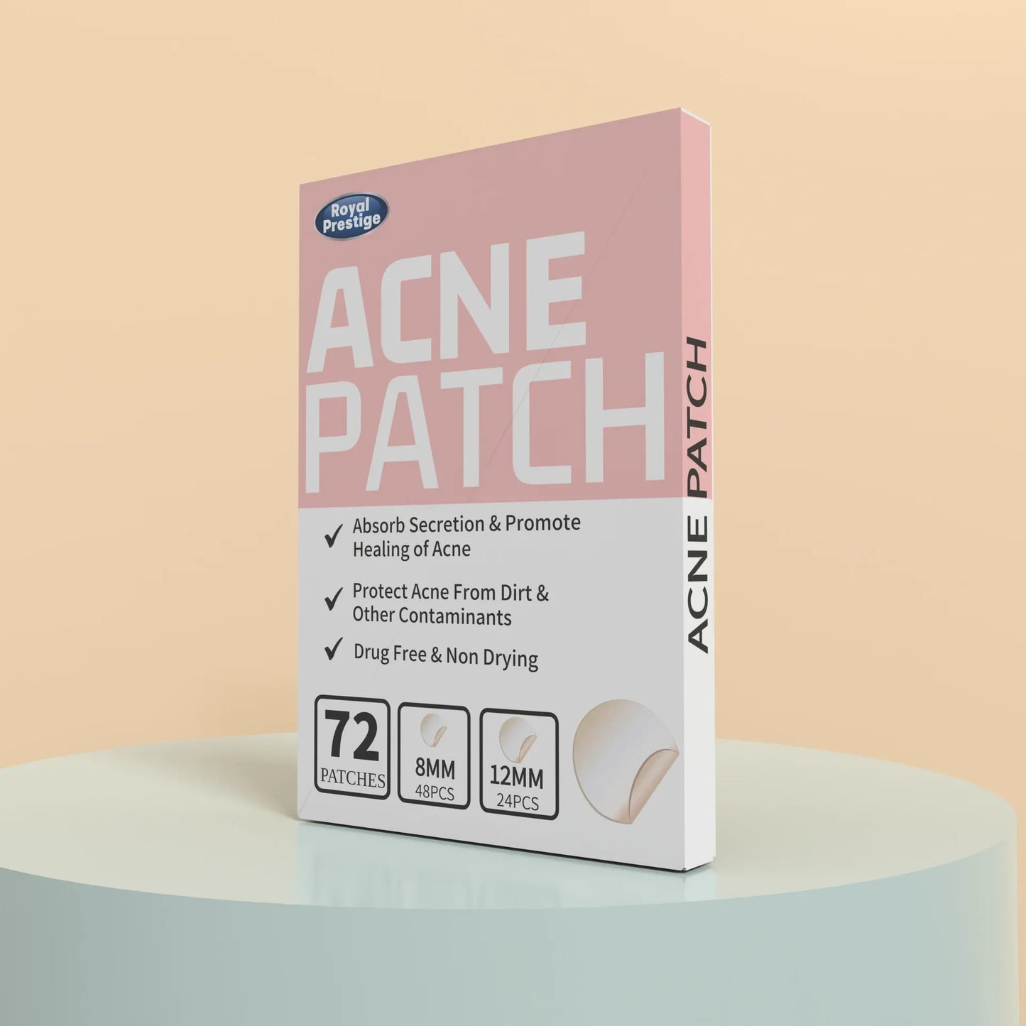 72–720PCS Invisible Acne Patches – Waterproof Hydrocolloid Pimple & Blemish Repair Stickers