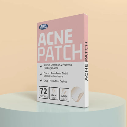 72–720PCS Invisible Acne Patches – Waterproof Hydrocolloid Pimple & Blemish Repair Stickers