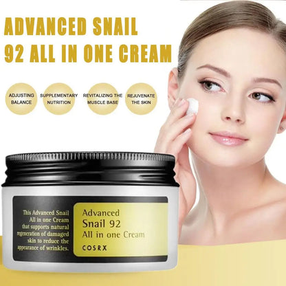Advanced Snail 96 Mucin Power Essence/Cleanser/Cream Moisturizing Smoothing Nourishing Korean Skin Care