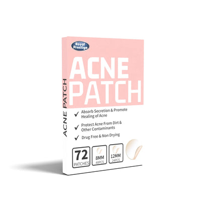 72–720PCS Invisible Acne Patches – Waterproof Hydrocolloid Pimple & Blemish Repair Stickers