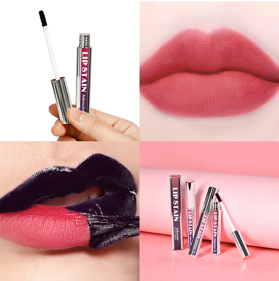 Waterproof Lip Stain – Long-Lasting Lip Pigment (2.5 ml, 3 Shades)