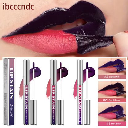Waterproof Lip Stain – Long-Lasting Lip Pigment (2.5 ml, 3 Shades)