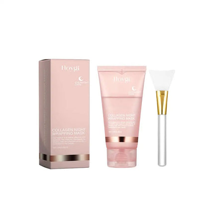 Collagen Clay Night Face Mask – Hydrating Overnight Skincare (75 ml)