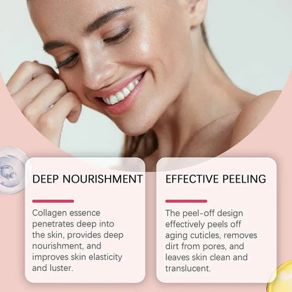 Collagen Clay Night Face Mask – Hydrating Overnight Skincare (75 ml)