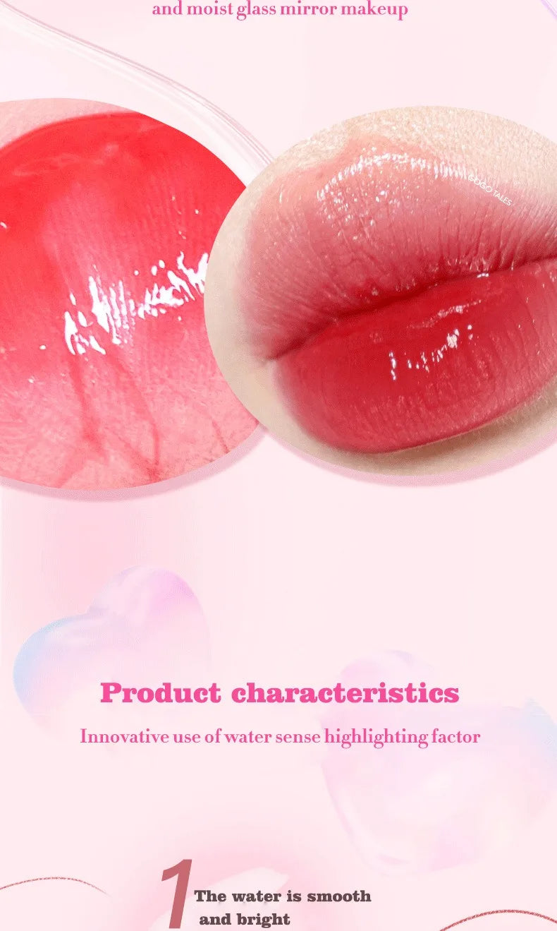 6PCS Moisturizing Lip Gloss Set – Hydrating Lip Oil, Plumper & Liquid Lipstic