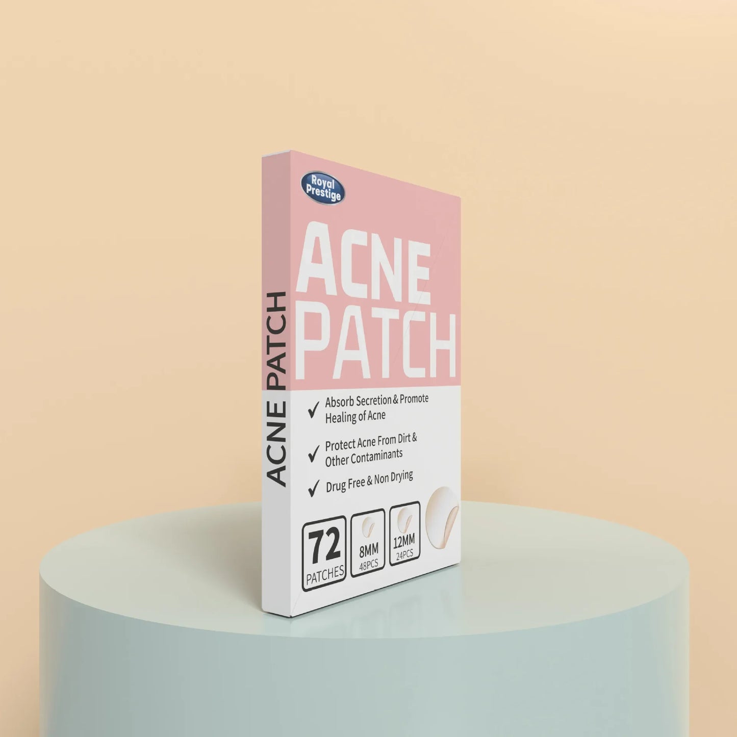 72–720PCS Invisible Acne Patches – Waterproof Hydrocolloid Pimple & Blemish Repair Stickers