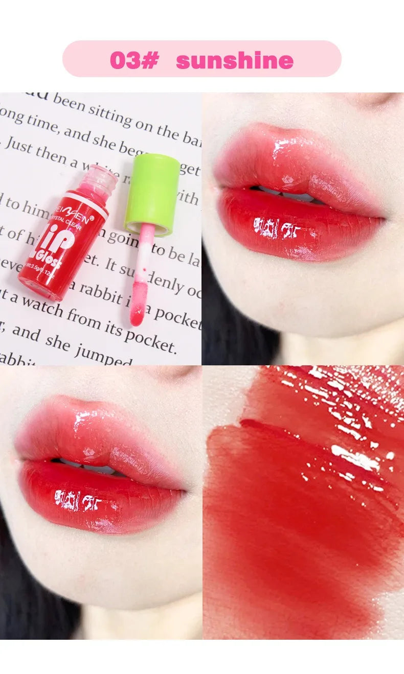 6PCS Moisturizing Lip Gloss Set – Hydrating Lip Oil, Plumper & Liquid Lipstic