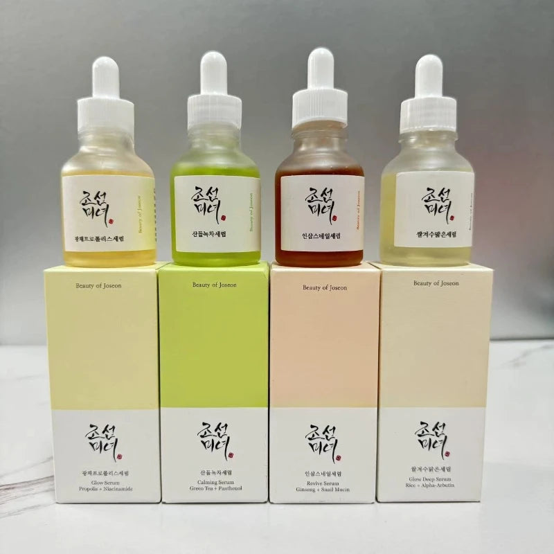 Korean beauty ginseng snail essence brightens skin tone moisturizing repair dull skin lightens fine lines anti-wrinkle